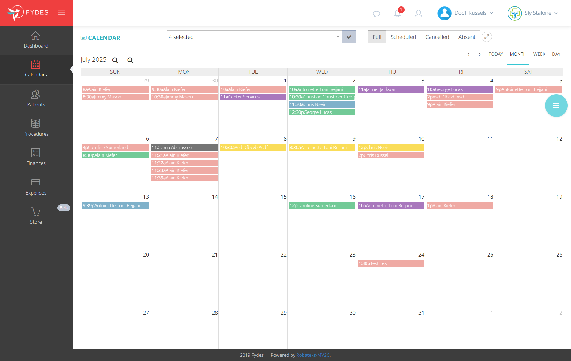 FYDES Calendar